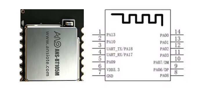 ans-bt105m-pinout-uart-interface