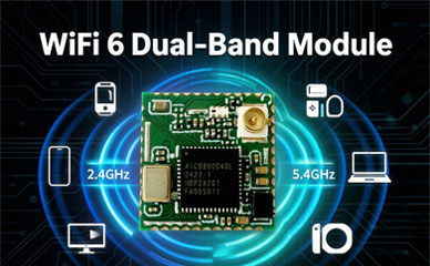 AIC8800DL 2.45GHz dual-band Wi-Fi 6 module