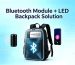 Bluetooth Module for LED Backpacks Audio-Visual Sync Solution